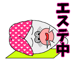 The seal of a large lip sticker #3342111