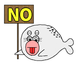 The seal of a large lip sticker #3342114