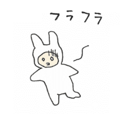 Desperate Mock Rabbit sticker #3342758