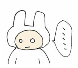 Desperate Mock Rabbit sticker #3342761