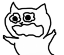 Somehow, It's a cat. sticker #3342956