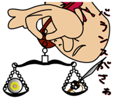 Excuse of the blave Mossan sticker #3343790