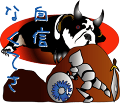 Excuse of the blave Mossan sticker #3343793