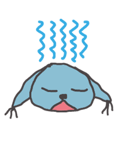 Gray Cat Sticker sticker #3343814