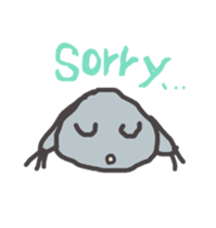 Gray Cat Sticker sticker #3343821