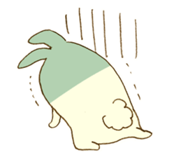 Mottsura series (Rabbit) sticker #3344327