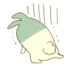 Mottsura series (Rabbit) sticker #3344327