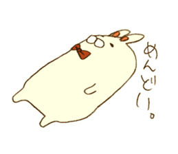 Mottsura series (Rabbit) sticker #3344339