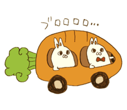 Mottsura series (Rabbit) sticker #3344351