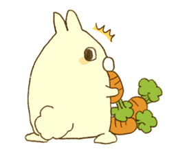 Mottsura series (Rabbit) sticker #3344357