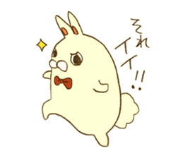 Mottsura series (Rabbit) sticker #3344359