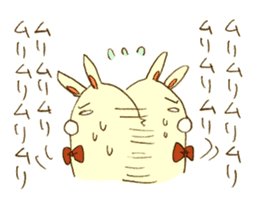 Mottsura series (Rabbit) sticker #3344361