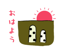 lovely Spotted garden eel sticker #3344362