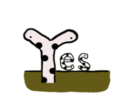 lovely Spotted garden eel sticker #3344378