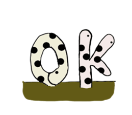 lovely Spotted garden eel sticker #3344380