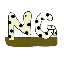 lovely Spotted garden eel sticker #3344381