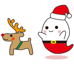 Cute apprentice ghosts sticker #3344448