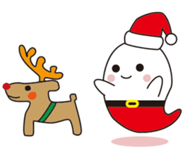 Cute apprentice ghosts sticker #3344448