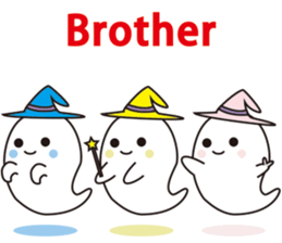 Cute apprentice ghosts sticker #3344454