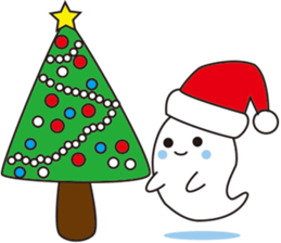 Cute apprentice ghosts sticker #3344467