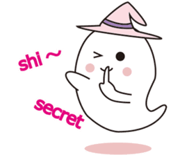 Cute apprentice ghosts sticker #3344473