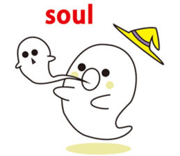 Cute apprentice ghosts sticker #3344475