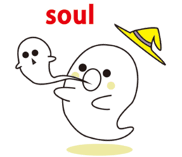 Cute apprentice ghosts sticker #3344475