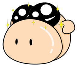 Rocker D - Make a funny face!! sticker #3344770