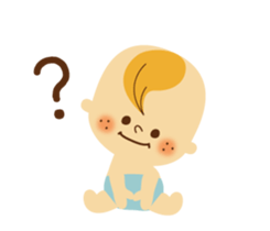 Sticker for a baby and a mama sticker #3345147