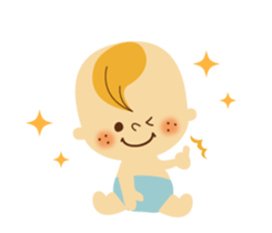 Sticker for a baby and a mama sticker #3345149