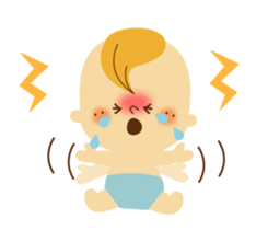 Sticker for a baby and a mama sticker #3345150