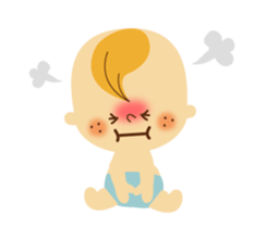 Sticker for a baby and a mama sticker #3345151