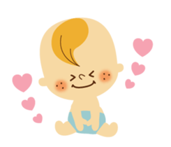 Sticker for a baby and a mama sticker #3345152