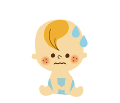 Sticker for a baby and a mama sticker #3345159