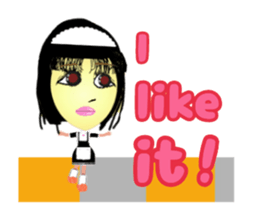 JK's maid cafe   [English version ] sticker #3345330