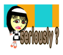 JK's maid cafe   [English version ] sticker #3345339