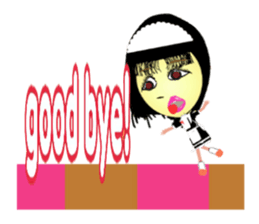 JK's maid cafe   [English version ] sticker #3345341