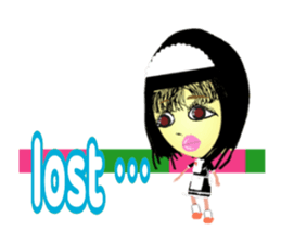 JK's maid cafe   [English version ] sticker #3345343