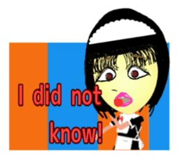 JK's maid cafe   [English version ] sticker #3345345