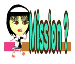 JK's maid cafe   [English version ] sticker #3345348