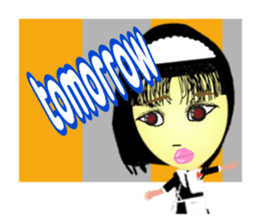 JK's maid cafe   [English version ] sticker #3345350