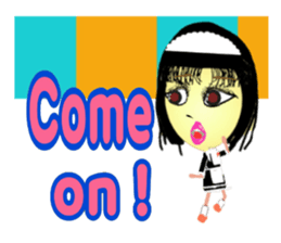 JK's maid cafe   [English version ] sticker #3345352