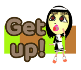 JK's maid cafe   [English version ] sticker #3345353