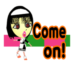 JK's maid cafe   [English version ] sticker #3345358