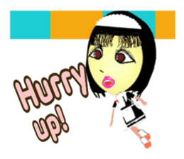 JK's maid cafe   [English version ] sticker #3345364