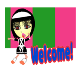 JK's maid cafe   [English version ] sticker #3345365