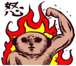 muscle sticker #3345512