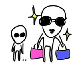 Alien Planet sticker #3346508