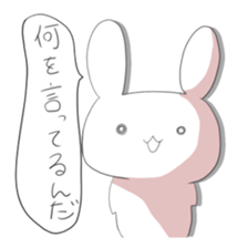 A rabbit and owner sticker #3346858