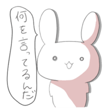 A rabbit and owner sticker #3346858